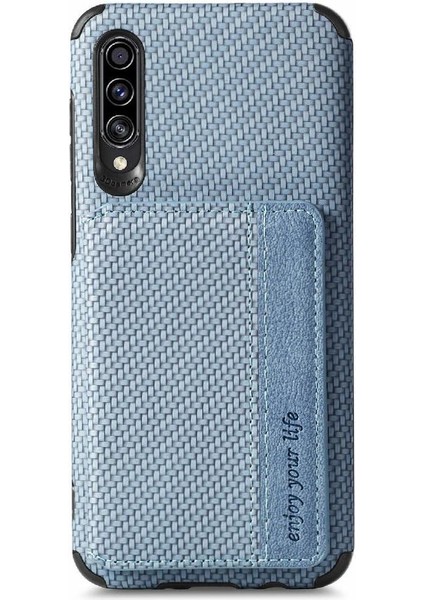 Samsung Galaxy A50/A50S/A30S Manyetik Kart Tutucu Komple Kamera Için Kılıf (Yurt Dışından) modelleri