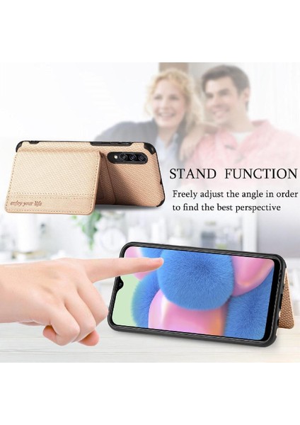 Samsung Galaxy A50/A50S/A30S Manyetik Kart Tutucu Komple Kamera Için Kılıf (Yurt Dışından) modelleri