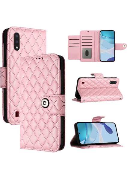 Samsung Galaxy A02 Bilek Şeridi Darbeye Dayanıklı Şık Koruyucu Kart (Yurt Dışından)