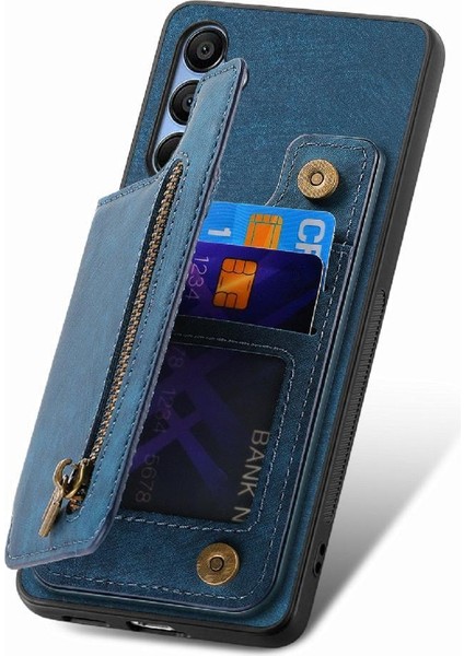 Samsung Galaxy A25 5g Için Kılıf Standı Fonksiyonu Katlanabilir Arka Kapak Vintage (Yurt Dışından) modelleri