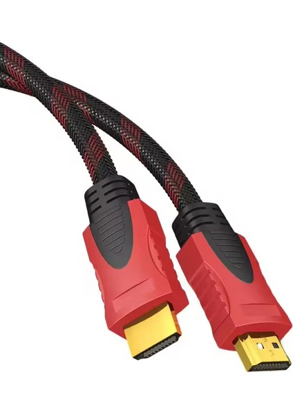 3 Metre HDMI Kablo V1.4 Erkek-Erkek Örgülü Kablo