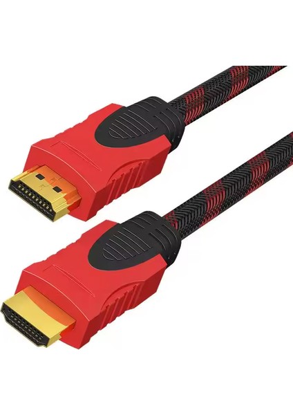 3 Metre HDMI Kablo V1.4 Erkek-Erkek Örgülü Kablo