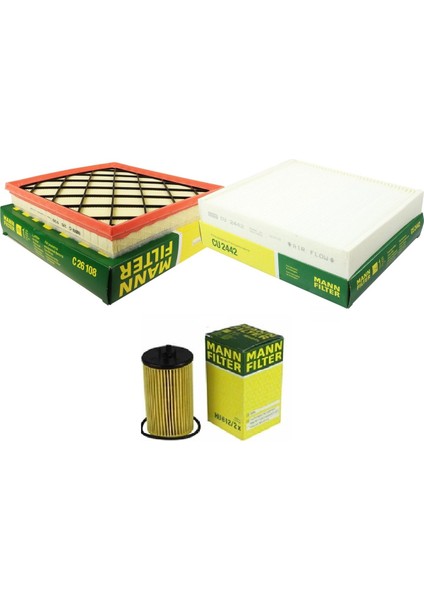 Opel Astra J 1.4 1.6 Periyodik Bakım (Karbonsuz Polen) Mann Marka