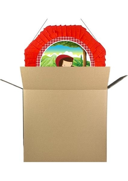 Kırmızı Başlıklı Kız Pinyata 42 cm + Sopası fiyatları