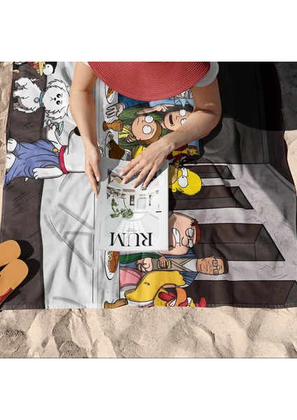 Champions Last Supper Plaj Havlusu - Microfiber fırsatları