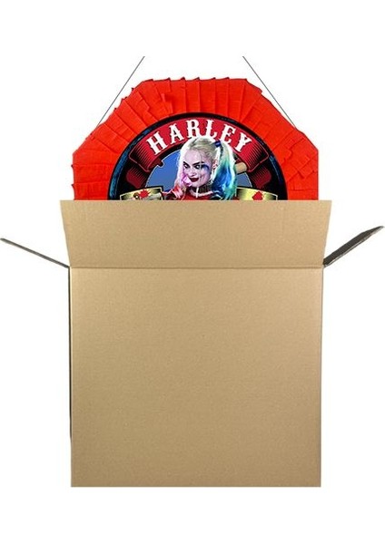 Harley Quinn Pinyata 42 cm + Sopası