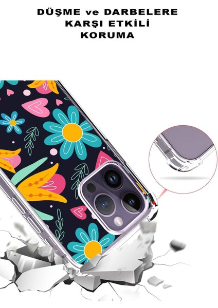 One Plus 9 Pro Uyumlu Retro Color 2 Baskılı Şeffaf Köşe Korumalı Antişok Kılıf fiyatları