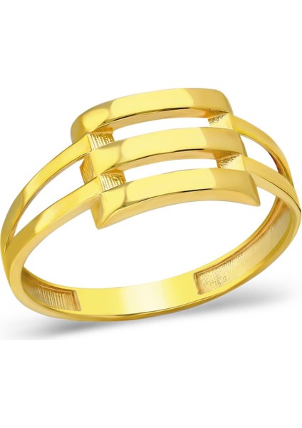 Üç Katmanlı Düz Yüzük