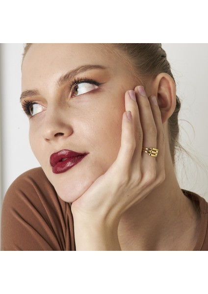 Üç Katmanlı Düz Yüzük fırsatları