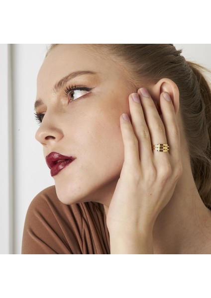 Üç Katmanlı Düz Yüzük indirimleri