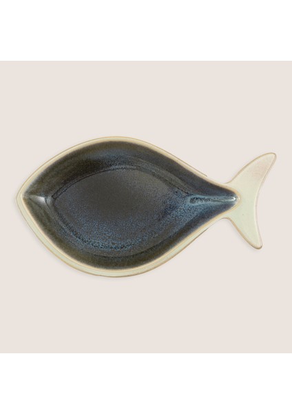 Seasıde Fish Servis Kasesi 33X17 cm Marin Mavi