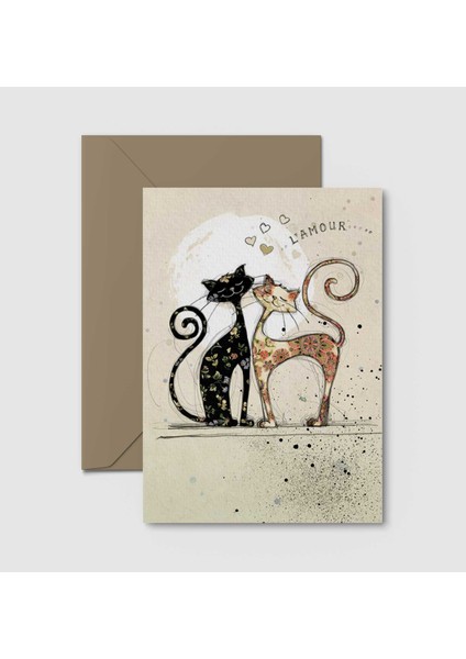 Kartpostal - Tebrik Kartı & Zarf