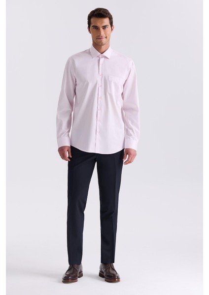 Pembe Classic Fit %100 Pamuk Gömlek fiyatları