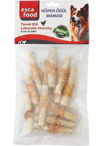 Tavuklu Lokmalık Munchy 6 cm 12 'li