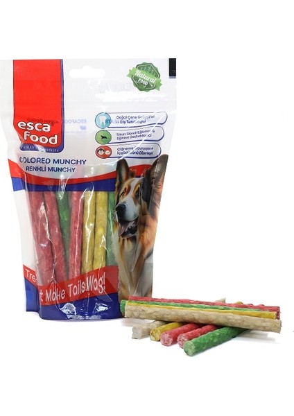 Munchy Renkli 12 cm 8 gr 40'lı