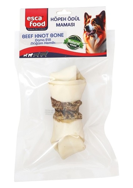 Dana Etli Düğüm Kemik 15,5 cm 120 gr Tekli