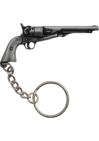 Revolver Şeklinde Ispanyol Malı Koleksiyonluk Metal Anahtarlık