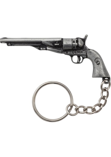 Revolver Şeklinde Ispanyol Malı Koleksiyonluk Metal Anahtarlık