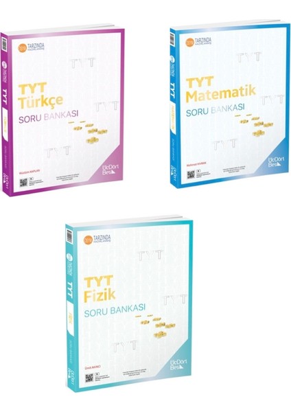 TYT Türkçe Soru Bankası - Matematik Soru Bankası - Fizik Soru Bankası 2025