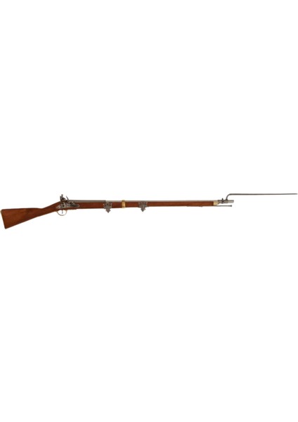 Land Pattern Musket 'brown Bess' Ingiliz Piyade Tüfeği Ingiltere 1722