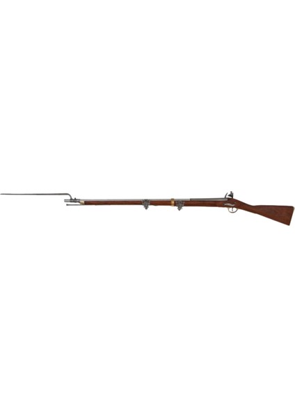Land Pattern Musket 'brown Bess' Ingiliz Piyade Tüfeği Ingiltere 1722