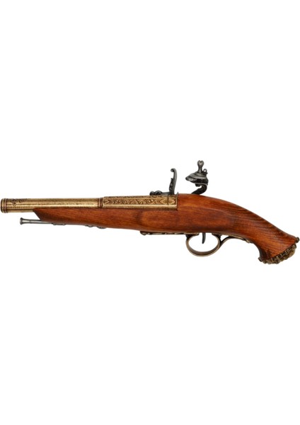 18. Yüzyıl Koleksiyonluk Müze Kalitesinde Korsan Pistolü