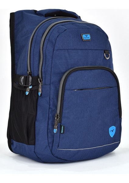 Unisex Ortopedik Çok Gözlü Günlük Seyahat Okul Sırt Çantası 2238