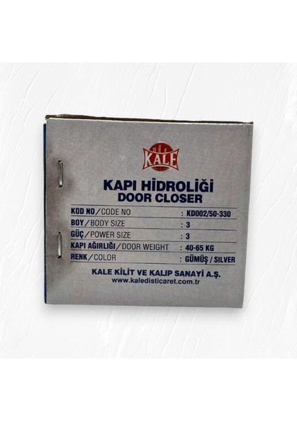 KD002/50-330 3 Numara Kapı Hidroliği