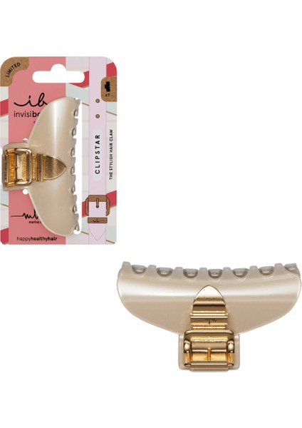 Clipstar Marina Hoermanseder Golden Clasp Mandallı Saç Tokası