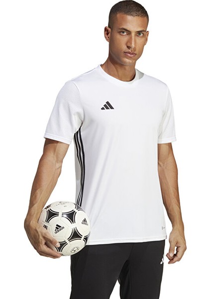 ADİDAS TABELA 23 JSY H44526 ERKEK WHITE/BLACK Tişört fırsatları