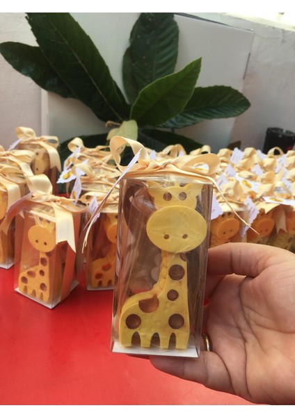 Zürafa Mum 15 Adet,doğum Günü Hediyesi,bebek Mevludu,sünnet Hatırası,babyshower,yenidoğan Hediyelik Mum