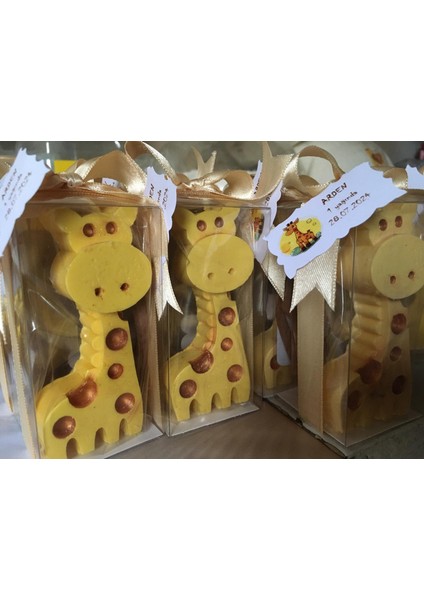Zürafa Mum 15 Adet,doğum Günü Hediyesi,bebek Mevludu,sünnet Hatırası,babyshower,yenidoğan Hediyelik Mum