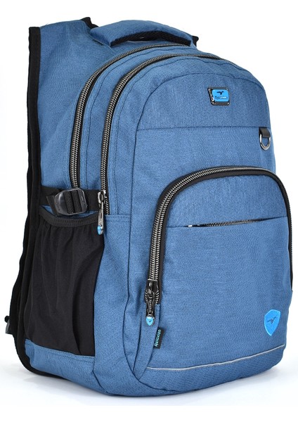 Unisex Ortopedik Çok Gözlü Günlük Seyahat Okul Sırt Çantası 2238