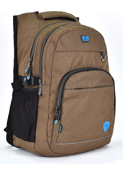 Unisex Ortopedik Çok Gözlü Günlük Seyahat Okul Sırt Çantası 2238