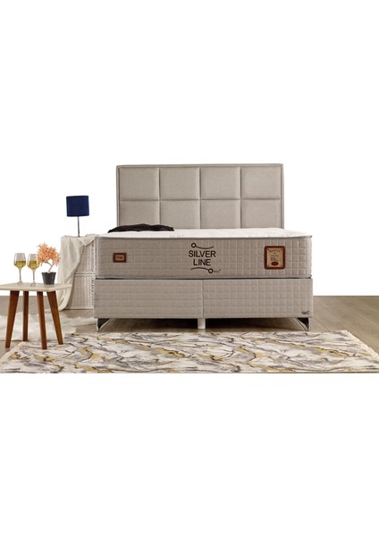 Silver Line Baza Çift Kişilik 140X190 cm (Yatak ve Başlık Fiyata Dahil Değildir)