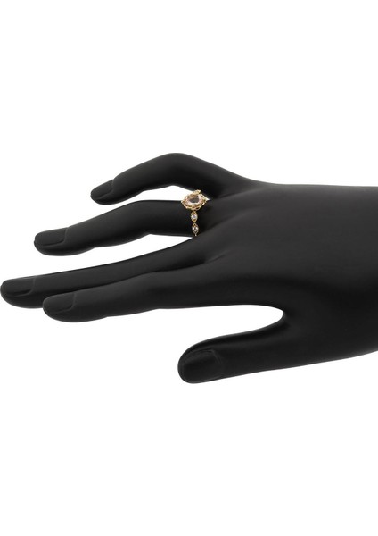 Vintage Morganite Tektaş Pırlanta Yüzük fırsatları