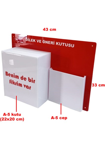 Pleksi Fikir ve Dilek Kutusu