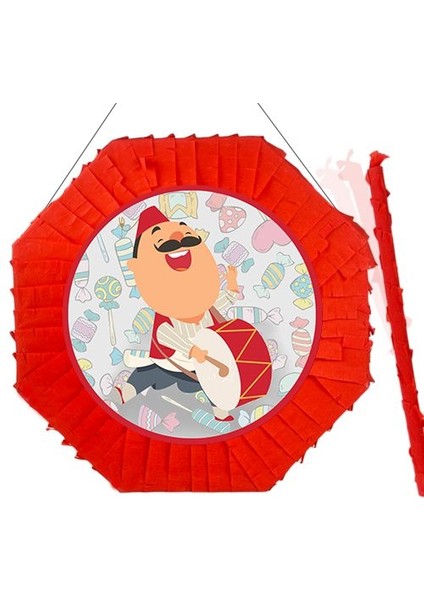 Ramazan Davulu Pinyata 42 cm + Sopası