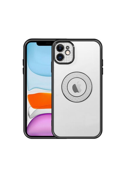 iPhone 12 Kılıf Kamera Korumalı Logo Gösterenesta Kapak