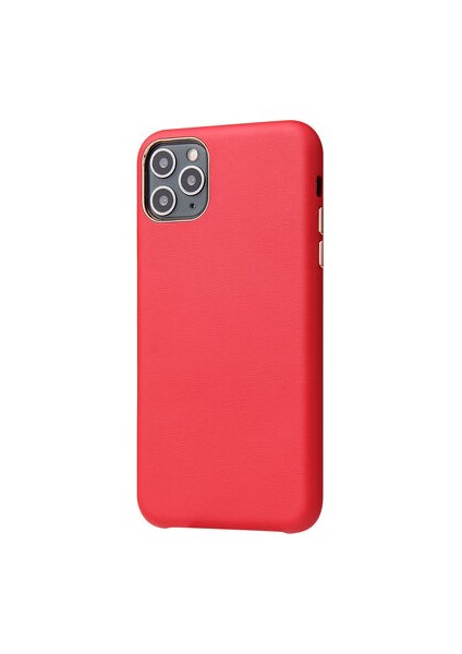iPhone 11 Pro Kılıf Pu Deri ve Kadife Kaplamalı Eyzi Premium Kapak