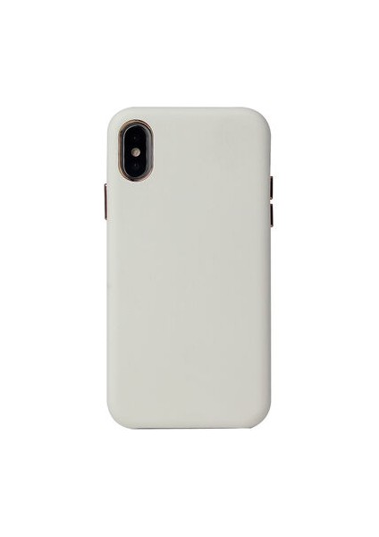 iPhone Xs Max Kılıf Pu Deri ve Kadife Kaplamalı Eyzi Premium Kapak