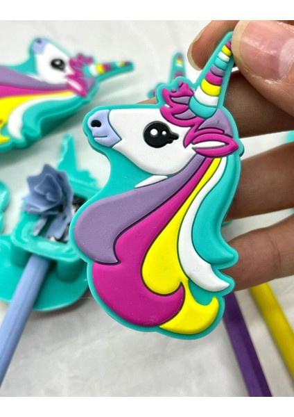 Turkuaz Unicorn Kalemtraş / Kalem Açacağı