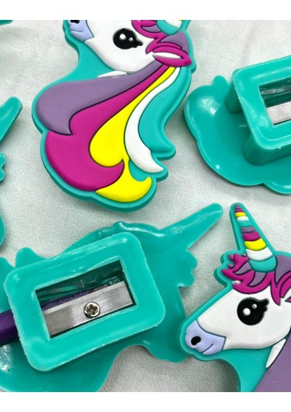 Turkuaz Unicorn Kalemtraş / Kalem Açacağı modelleri