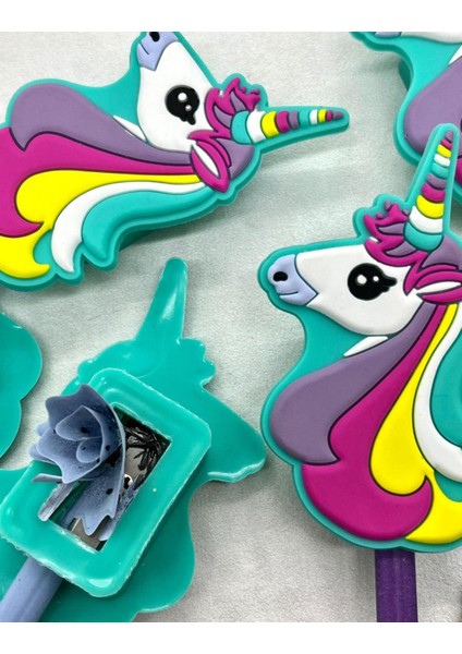 Turkuaz Unicorn Kalemtraş / Kalem Açacağı fırsatları