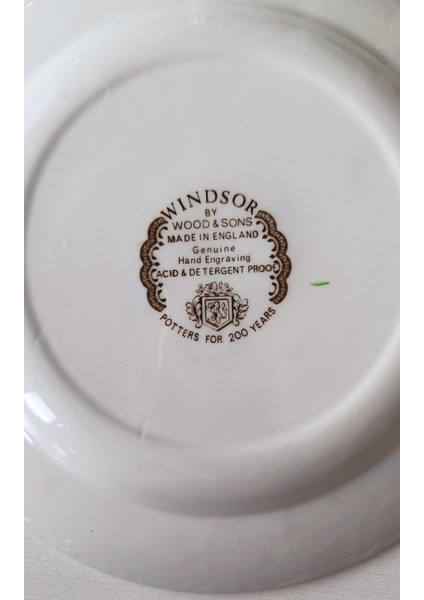 Nurantik Windsor Ingiliz Servis Tabağı Meyveli 25 cm