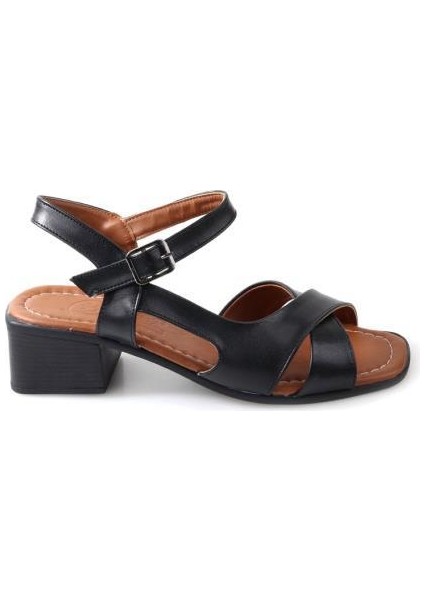 Frzn 02879 4,5 Cm Kadın Topuklu Sandalet fırsatları