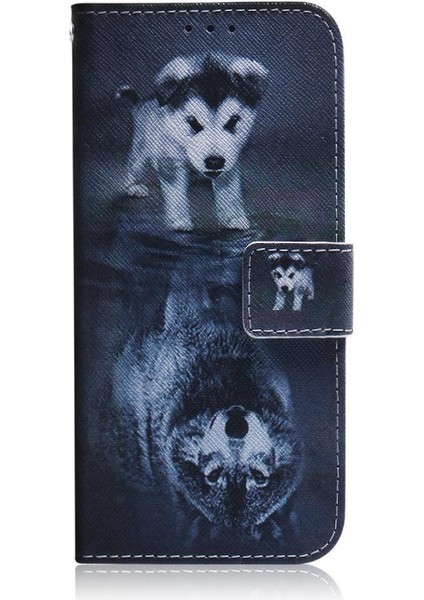 Onur Için Flip Case 200 5g Manyetik Kapatma Boyalı Kart Yuvaları Cüzdan Pu (Yurt Dışından)