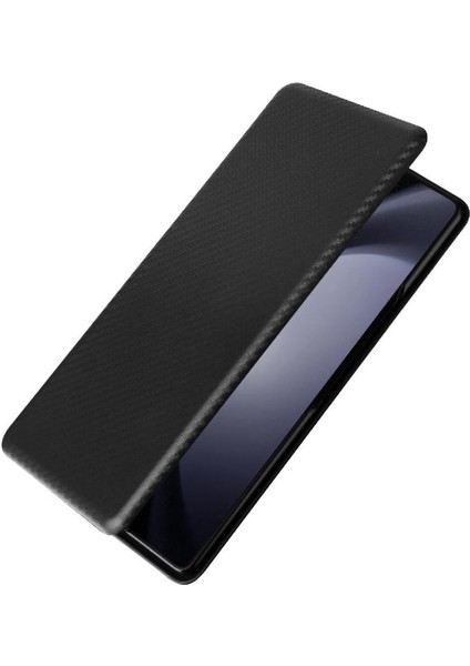 Samsung Galaxy Z Için Flip Case Kart Tutucu Kickstand Fiber ile 6 5g Kat (Yurt Dışından)
