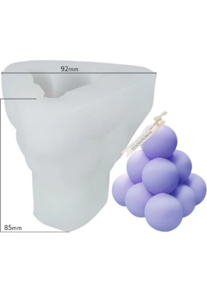 Silikon Mum Kalıbı