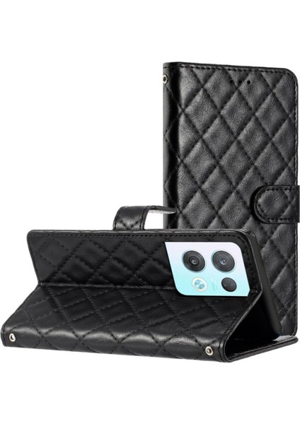 Oppo Oppo 8 Pro 5g Için Flip Case Kickstand Pu Deri Cüzdan Tpu Kart (Yurt Dışından)